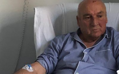 José Luis Pereda García se recupera de un accidente cardiovascular