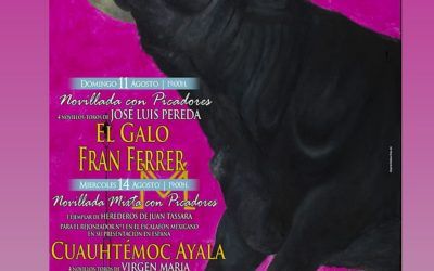 Novillada en Blanca, Murcia, el 11 de Agosto
