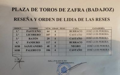 Sorteo de Zafra. Suerte para todos