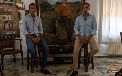 José Luis Pereda y David de Miranda, mantienen un encuentro con la prensa sevillana en La Dehesilla