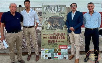 La ganadería de José Luis Pereda en la lujosa alternativa de Kevin de Luis en Valencia de Alcántara