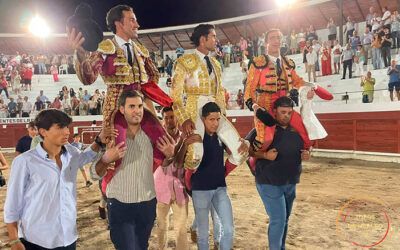 Importante y buen encierro de José Luis Pereda en Valencia de Alcántara que proporcionó la ‘Puerta Grande’ a una terna de ases